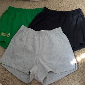 3 pairs of exercise women’s medium shorts